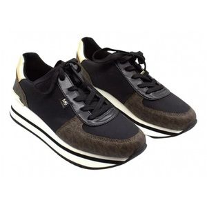 Monique Trainer Lace-Up Sneakers